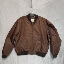 MAX&Co. Jacket Womens 42 Brown Quilted Lined ...