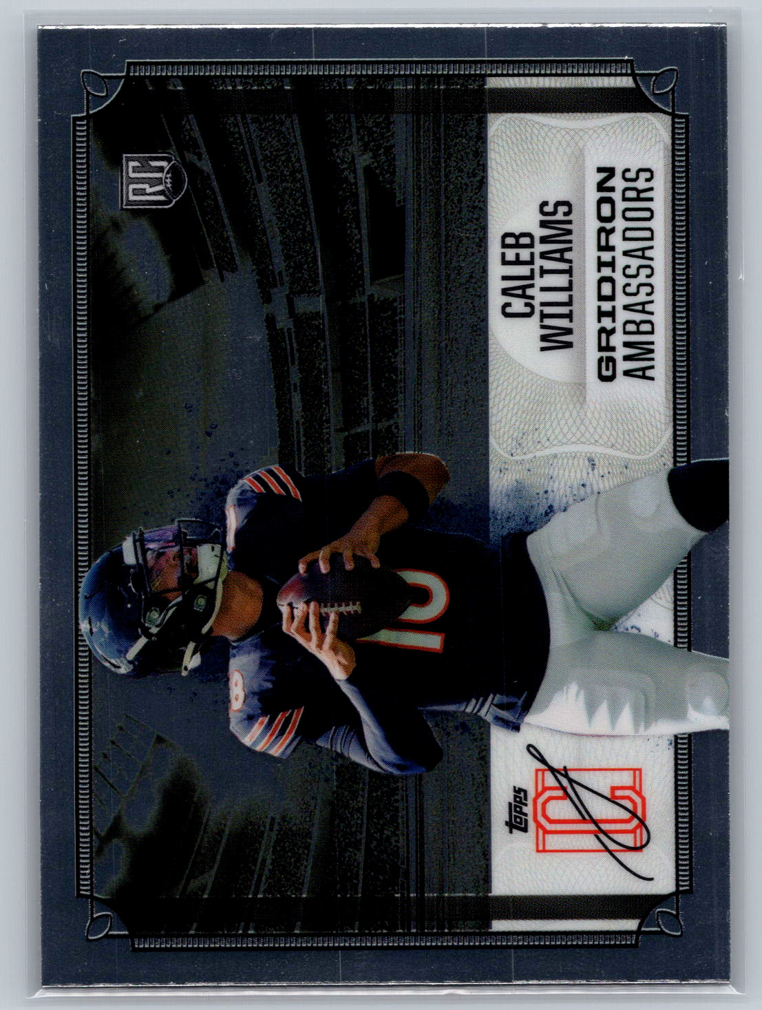 2024 Topps Signature Class - Gridiron Ambassadors Caleb Williams #GA-1 (RC)