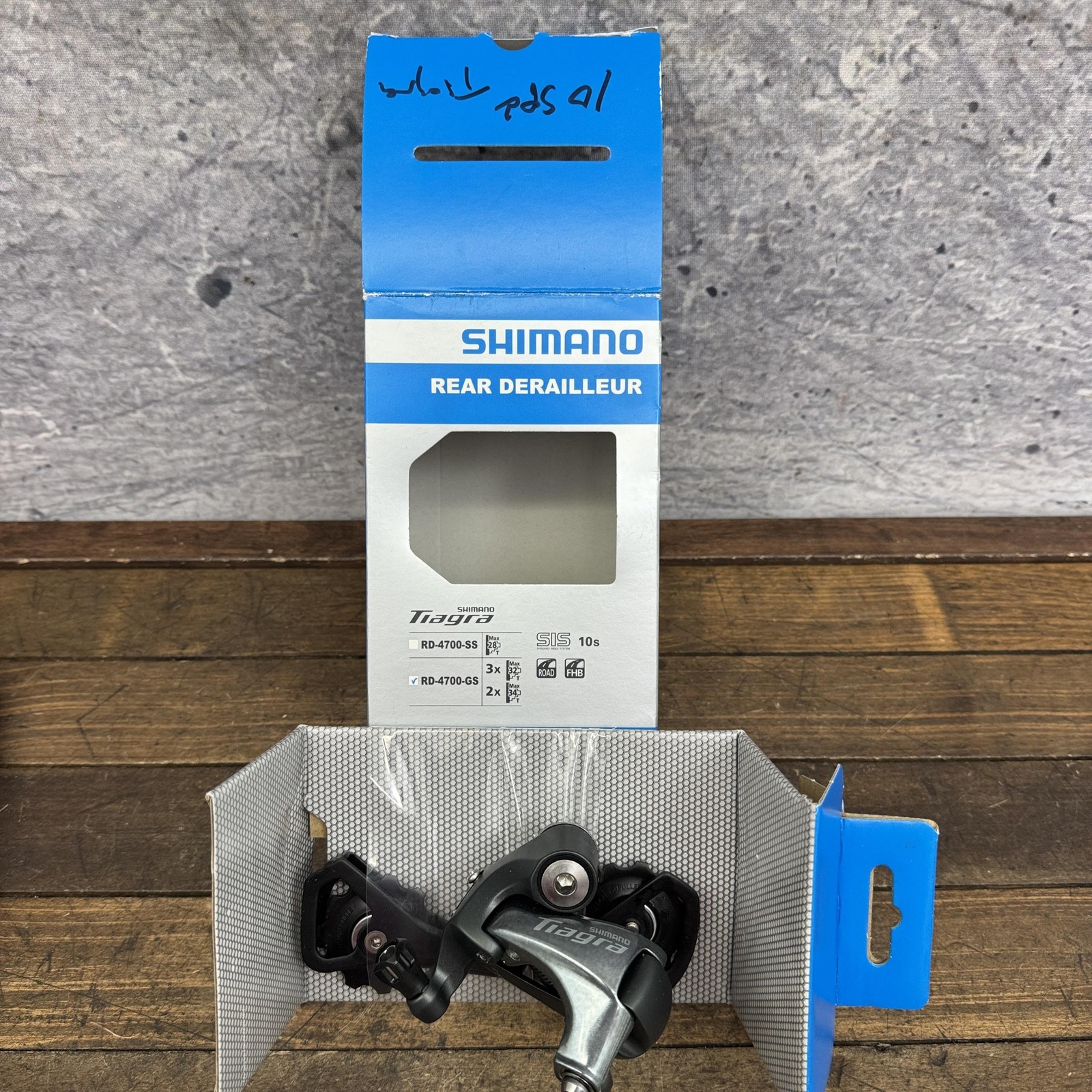 Shimano Tiagra RD-4700 GS Rear Derailleur 10 Speed Long Cage