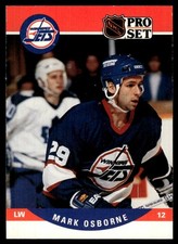 1990-91 Pro Set Mark Osborne Winnipeg Jets #564