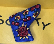 NEW Scotty Cameron Blue Cherry Bomb Mid Mallet putter headcover
