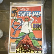Marvel Web of Spider-Man #8 Ock Triumphant Spider-Man Doctor Octopus 1985