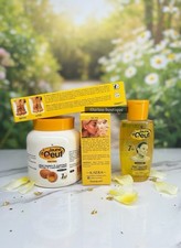 Jaune d'Oeuf Clarifying Cream  Oil Set with Egg Yolk for All Skin Types