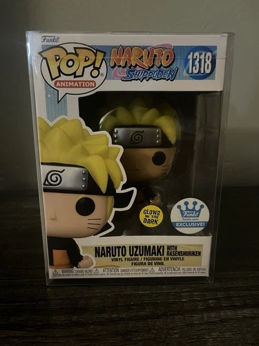 Funko Pop!🔥 Animation NARUTO UZUMAKI # 1318 GITD!  Funko (EX) w/protector!