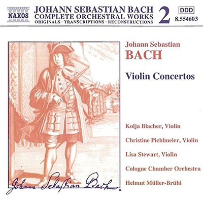 BACH,J.S. - Violin Concertos - Music CD