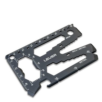 Toolcard Pro - 40 in 1 Credit Card Multitool. Slim, Minimalist Survival Card Wal