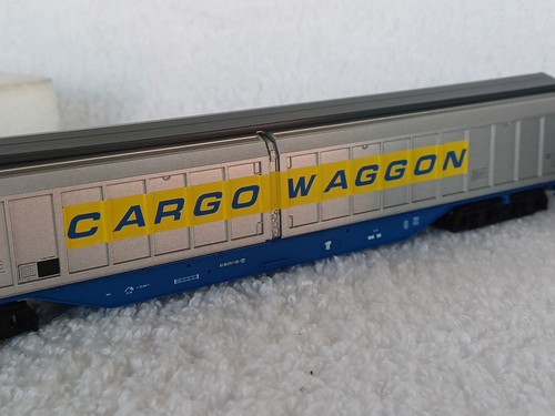 Roco HO Gauge 66455 Sliding Wall Ferry Van CARGO WAGGON - Picture 12 of 12