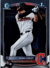 2025 Bowman Draft #BDC-129 Dean Curley Chrome