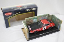 Kyosho 1/18 Datsun 240Z Monte Carlo Rally 1972 No.5 Red Black 08215B