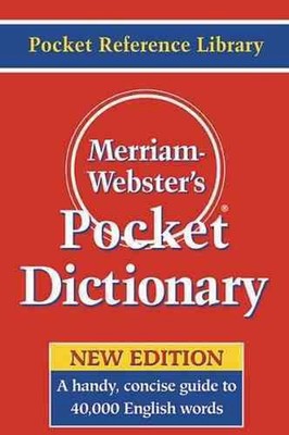 Merriam-Webster's Pocket Dictionary by Merriam-Webster (English) Paperback Book