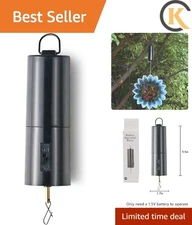 Durable Black Wind Spinner Motor - 4 lb Capacity, 30 RPM for Outdoor Display
