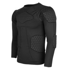 Youth Compression Shirt for Exercise, Fitness, Strong Elastic, Padded