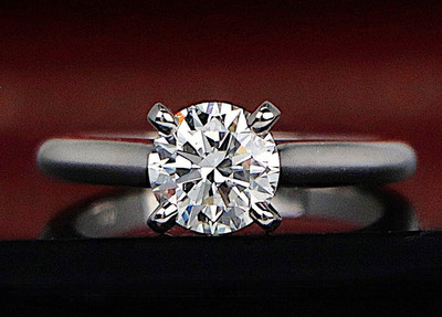 20200 $ Cartier 1895 Solitär 1,13 kt H VVS1 Diamant Platin Verlobungsring #52