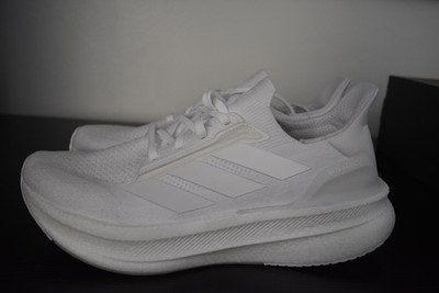 Adidas UltraBoost 5 Triple White Mens size 9 Scuffed bottom