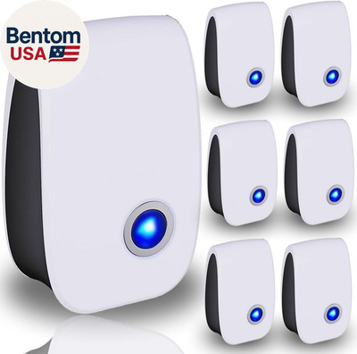 Ultrasonic Pest Control Indoor, Pest Repellent for Rodents, Mosquitoes, Ants, Co