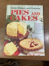 Better Homes & Gardens Pies & Cakes Vintage Cookbook 1973 Hardcover