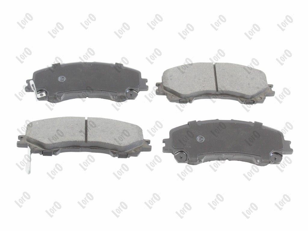 ABAKUS Brake Pad Set Disc Brake 231-01-398 For Infiniti Nissan 15.8 mm
