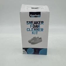 Kanfort Sneaker Foam Cleaner Kit with Brush & Cleaner for Cleaning Shoes