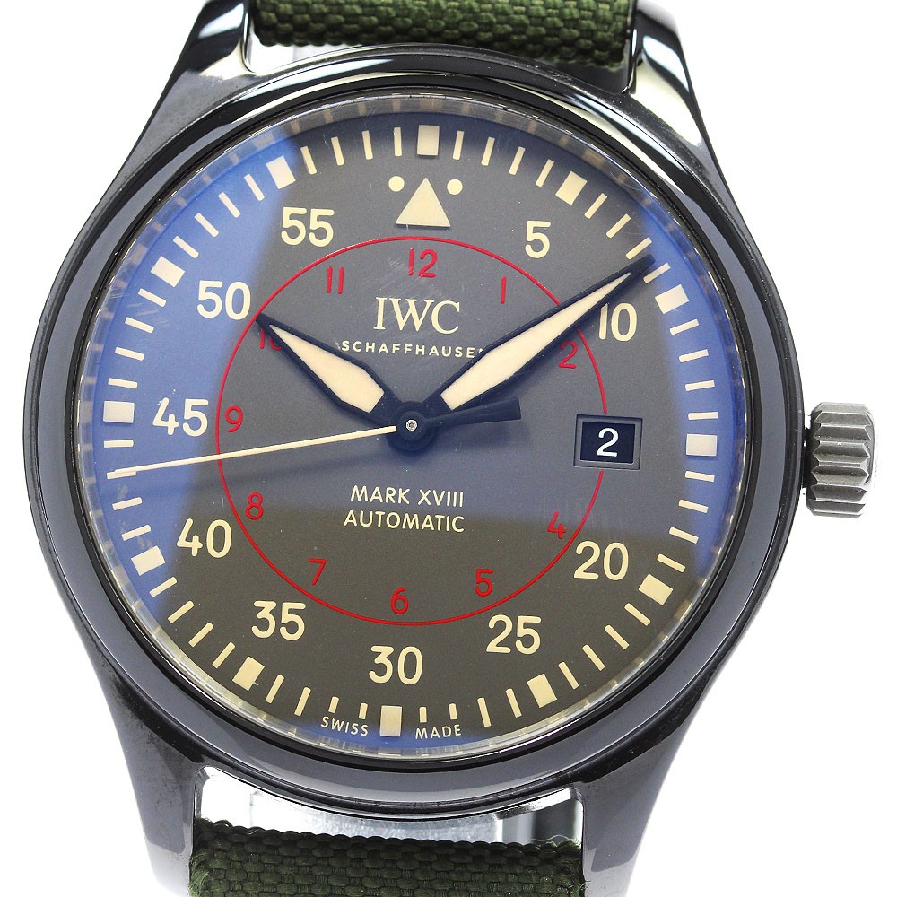 IWC SCHAFFHAUSEN Pilot Watch Mark XVIII IW324702 Automatic Men's Watch_832226