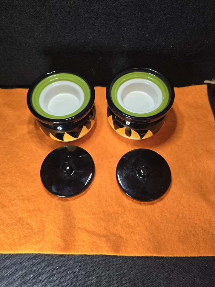 Candelabros Halloween Tealight Caldero Nuevo 2 Piezas Envío Gratis Foto 3 de 3