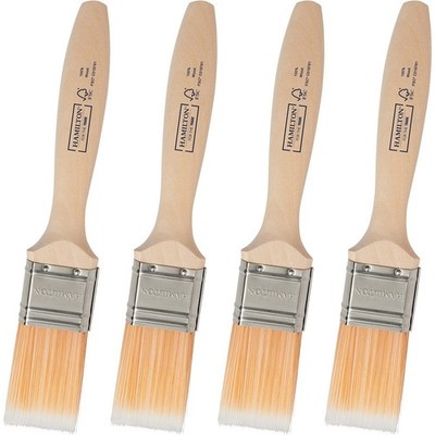 Hamilton For The Trade 1,5'' synthetischer Pinsel Set - 4 Stück