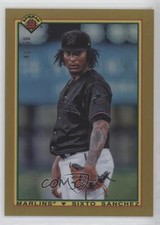 2020 Bowman 1990 Bowman Gold Refractor 41/50 Sixto Sanchez #90B-SS 3r4