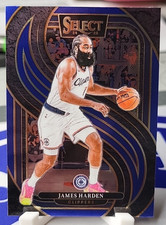 2024-25 Panini Select Blue Prizm Premier James Harden 