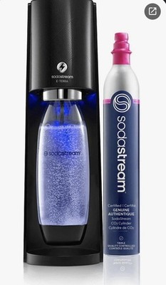 SodaStream Gaia Sparkling Water Maker, Black