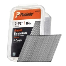 , Finishing Nail, 650232, 20 Degree Angled Galvanized, 16 Gauge, 2,000 per Bo...