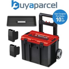 Einhell Large Rolling Mobile Tool Box Power Tool Storage Trolley Modular 120kg