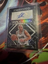 2021-22 Panini Obsidian Volcanic Signatures Mike Bibby #VS-MBB /149