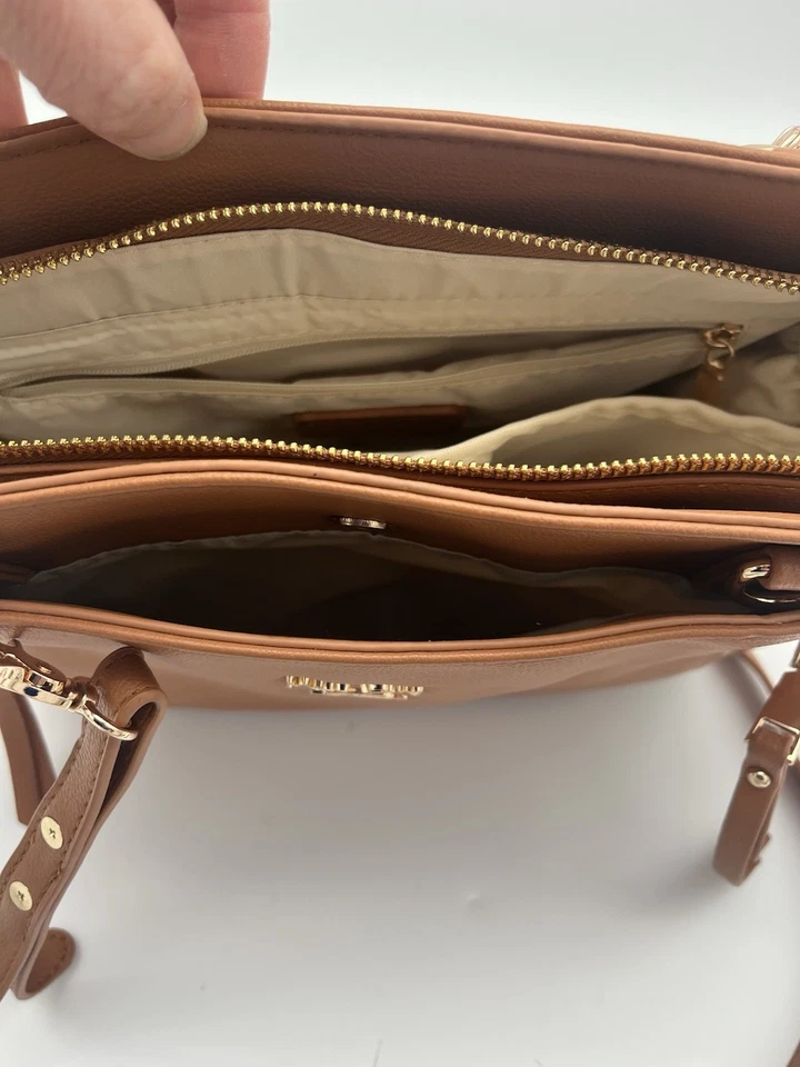 Mini Bolsa de Pañales Bandolera con 7 Organizadores Bolsillos Aislados DEFECTO-falta una correa Foto 2 de 4