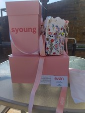 Evian Limited Edition Bottle Bag Embroiderer DIANA AL SHAMMARI New