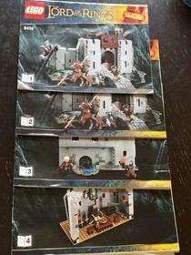 LEGO The Lord of the Rings: The Battle of Helm's Deep (9474) 100% Comp. NO BOX