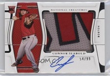 2022 National Treasures Rookie Material Signatures 54/99 Connor Seabold Auto 2h4