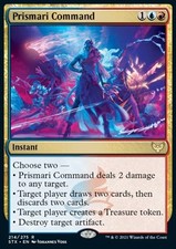 Magic/MTG Prismari Command STX-214 Rare Englisch Good