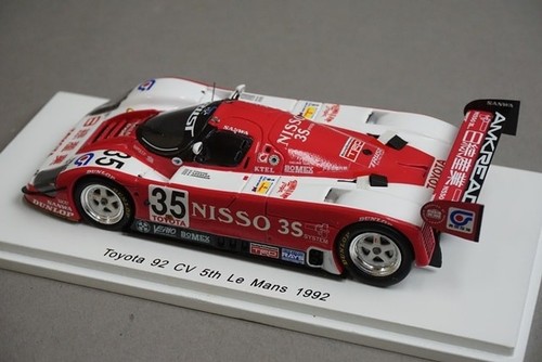 1:43 Spark S2368 Toyota 92C-V Le Mans 5th 1992 #35 model car - Picture 2 of 11