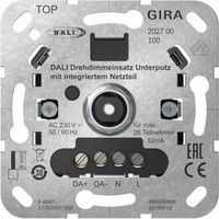 Gira 202700 Dali Drehdimmeinsatz Mit Netzteil Up Einsatz