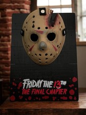 Jason Voorhees Mask Display Friday The 13th Horror Prop The Final Chapter 12x16