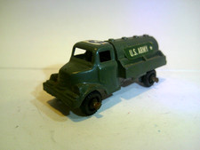 Barclay Metal Mites US ARMY Tanker Truck - Vintage 1955 Military, Lead