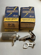 Guaranteed Parts Ep-9 Points Ep-26 Condenser Marelli Ignition Vintage Nos Guaranteed Parts Ep-9 Points Ep-26 Condenser Marelli Ignition Vintage Nos
