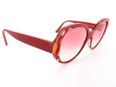 Jean Lafont Japon Sunglasses FRAMES 6111 Red 53[]19-138 orange France M249