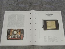 Schaltplan Telefunken R&ouml;hrenradio Radio Operette 50 von 1950 Rundfunkmuseum