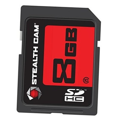8GB Secured Digital Card, Single Pack