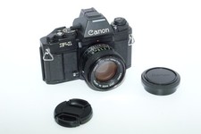 Canon NEW F1 with AE Finder 35mm SLR Film Camera. 50mm 1.4 FD Lens. AS-IS 