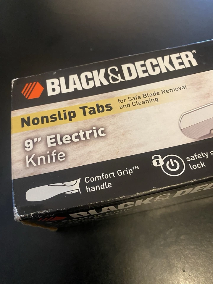 Black & Decker 9 «электрический резной кухонный нож подержанный хорошее состояние столовые приборы - Изображение 2 из 4