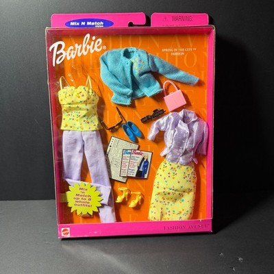 Barbie Fashion Avenue Mix an  Match Spring In The City Mattel NEW