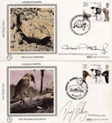 GB Sir DAVID ATTENBOROUGH, DAVID BELLAMY + others Signed Charles Darwin FDCs