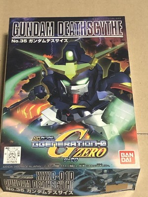 Bandai SD Gundam G Generation Zero No.35 Gundam Deathscythe Model Kit