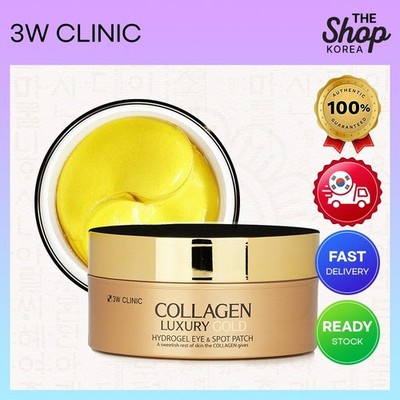 3W Clinic COLLAGEN & LUXURY GOLD HYDROGEL EYE & SPOT PATCH 90g 60ea